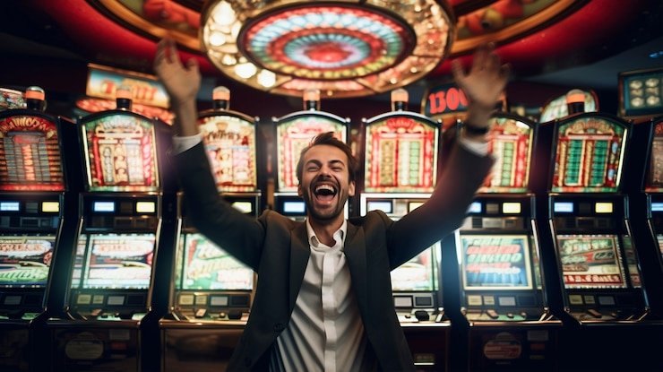 Dealer profesional membagikan kartu di meja Live Casino dalam layanan mantap89